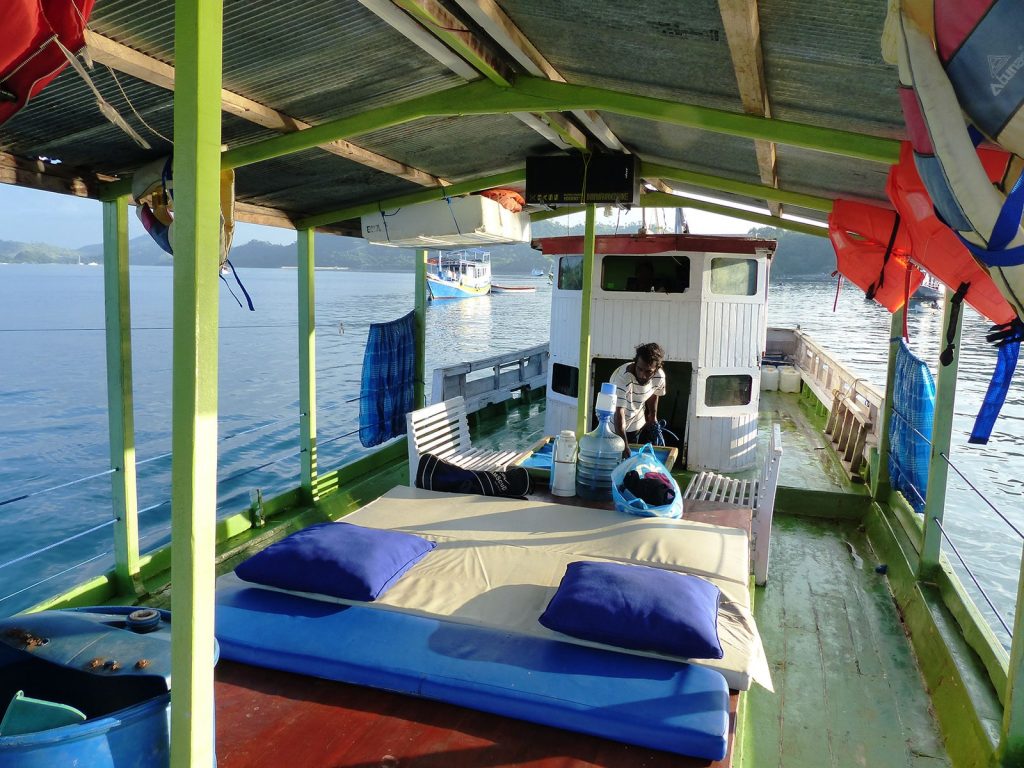 Flores, Komodo, omgebouwde vissersboot | Rama Tours