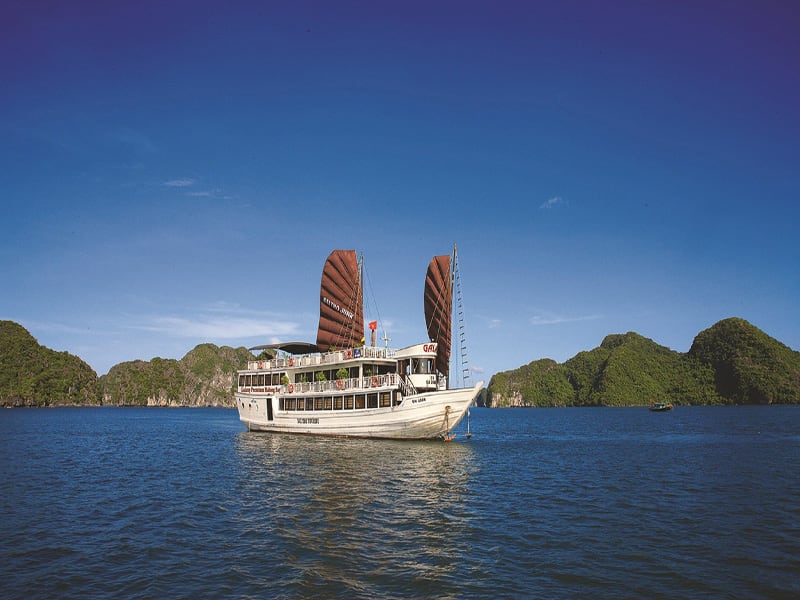 Halong Bay, Galaxy Premium Junk | Rama Tours