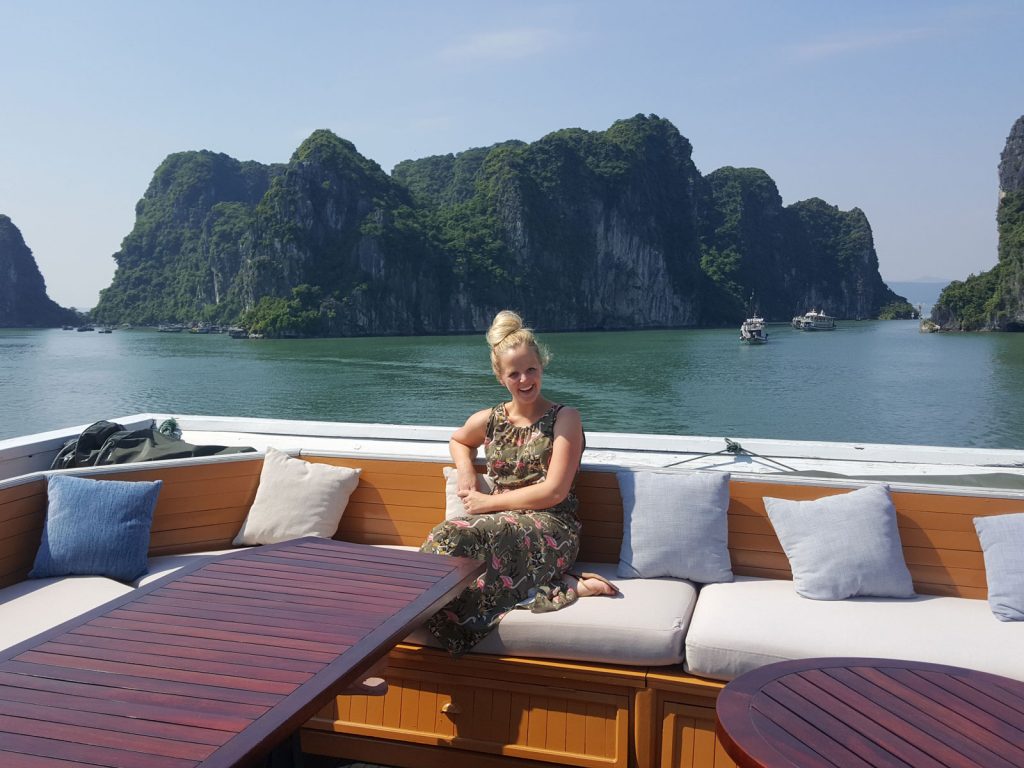 Cruisen bij Halong Bay